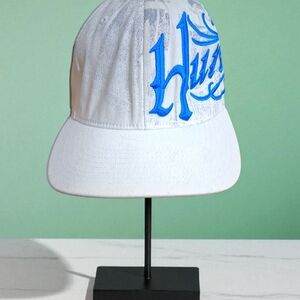 Hurley Embroidered White Logo Hat! Flex Fit!